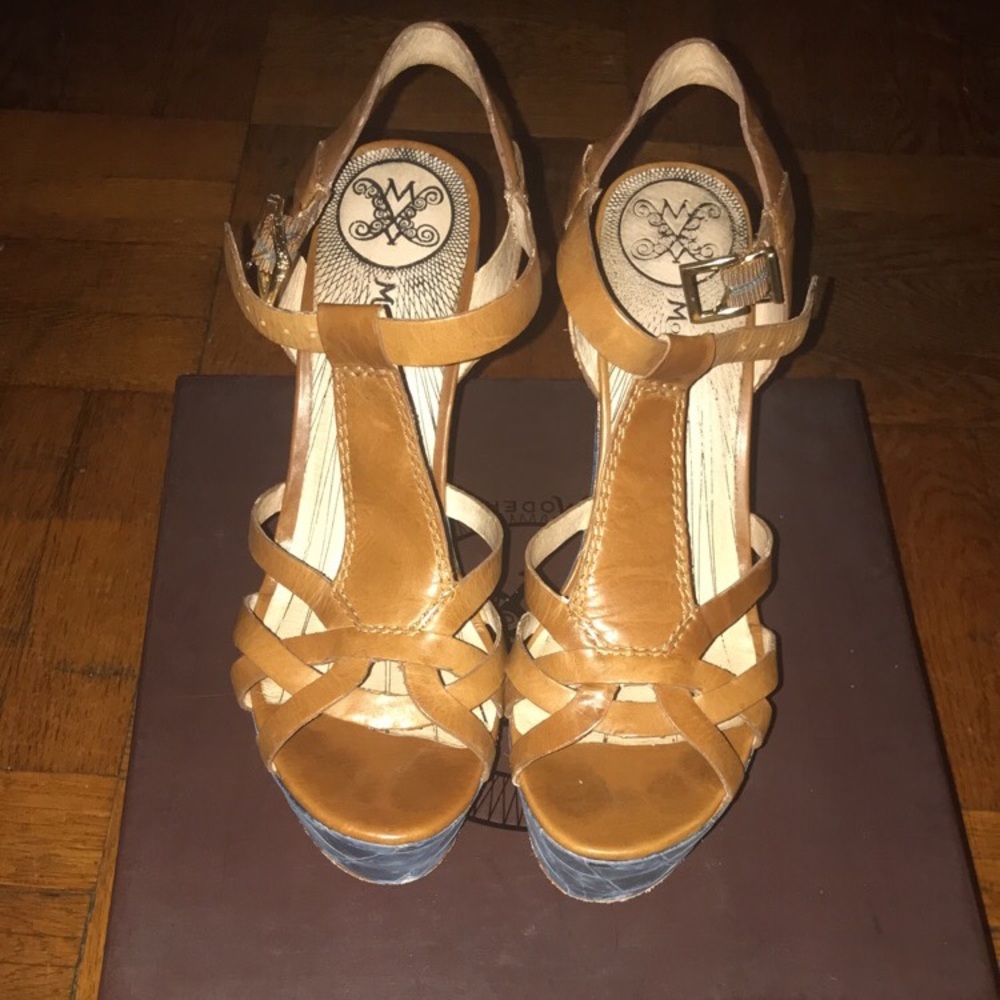 Beige Wedges
